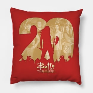 Buffy Slays 20 Pillow