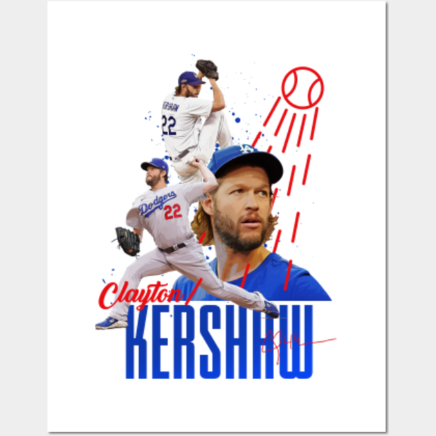 Los Angeles Dodgers: Clayton Kershaw 2022 Mini Cardstock Cutout