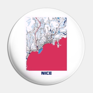 Nice - France MilkTea City Map Pin