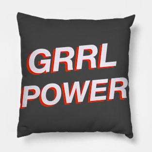 Grrl Power! Pillow