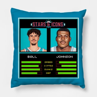 Ball & Johnson - NBA Jam “Stars & Icons” Edition Pillow