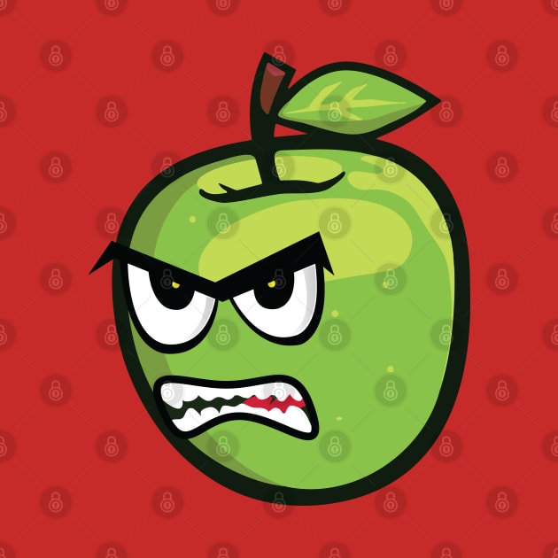 That's one Angry Apple by Duukster