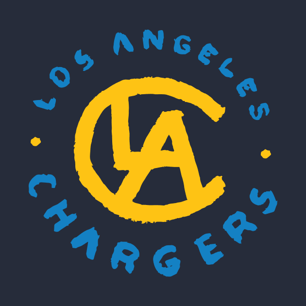 Los Angeles Chargeeees 06 by Very Simple Graph