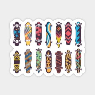 Longboard Colection Magnet