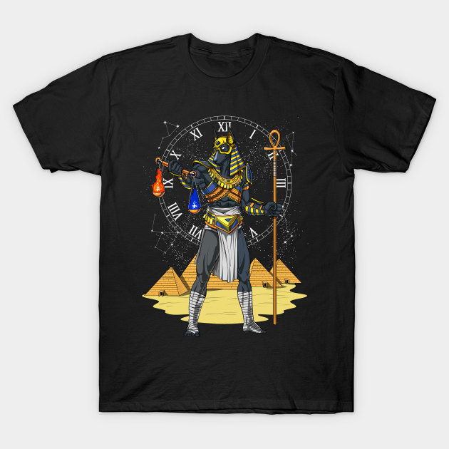 Discover Anubis Egypt God Of The Dead - Anubis Egyptian God - T-Shirt