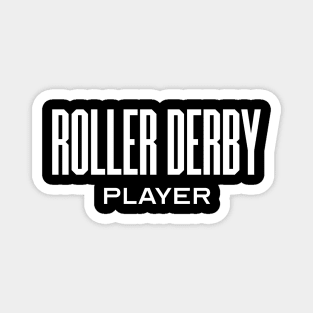 Roller Derby Player Magnet