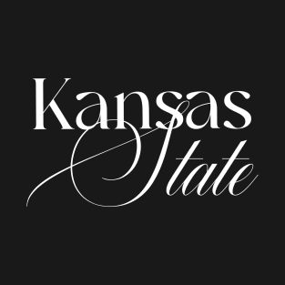 Kansas State word design T-Shirt