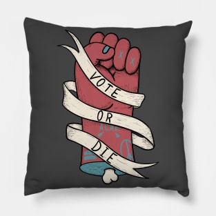 Vote or Die - US Elections 2020, November 3rd | Red Fist Pillow