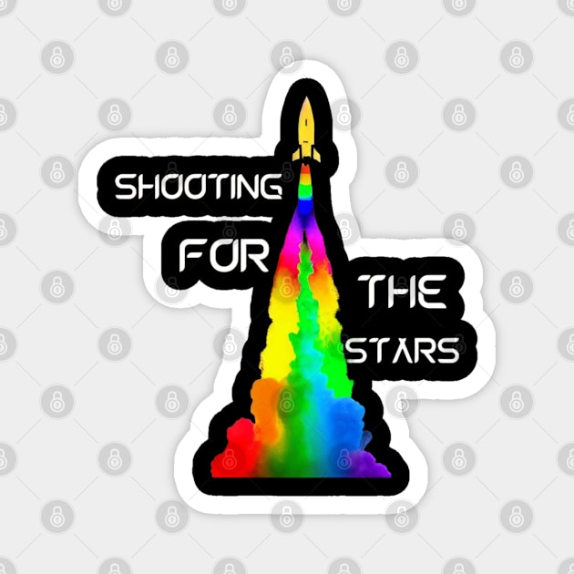 Shooting for the stars Magnet by colorpuddle