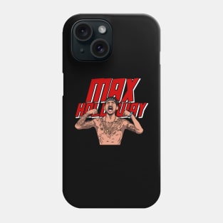 Max Holloway Comic Style Phone Case