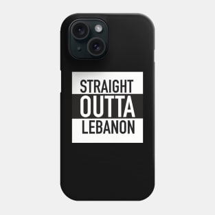 STRAIGHT OUTTA LEBANON Mugs Coffee Mugs T-Shirts Stickers Phone Case