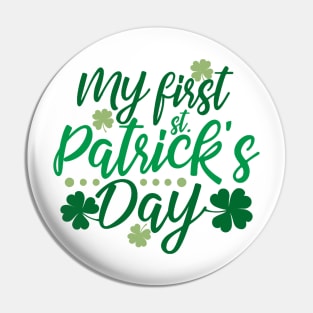 My first Saint Patricks day Pin