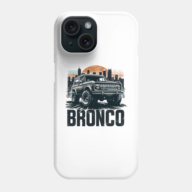 Ford Bronco Phone Case by Vehicles-Art