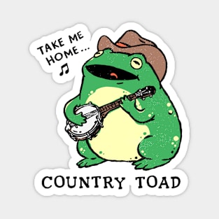 Country Toad Magnet