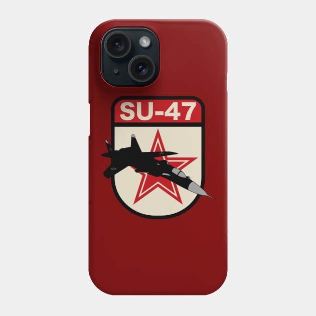 Sukhoi Su-47 Berkut Phone Case by TCP