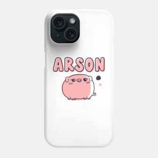 arson piggy Phone Case