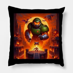 Doom Guy Giant Pillow