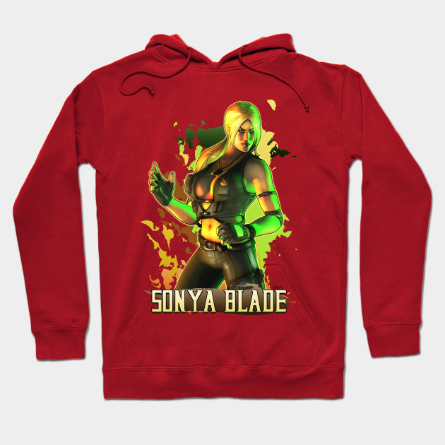 Sonya Blade Sonya Blade Hoodie Teepublic