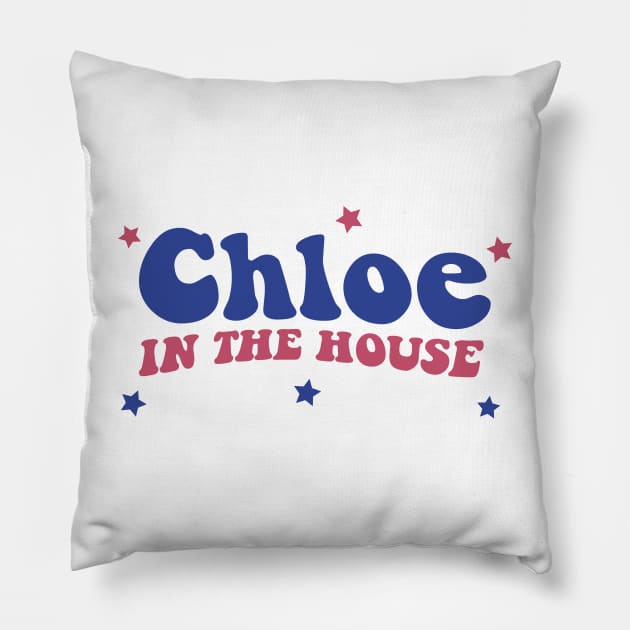 CHLOE Pillow by Gantahat62 Productions