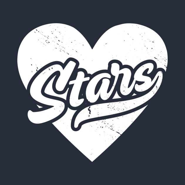 Vintage Stars School Spirit // High School Football Mascot // Go Stars by SLAG_Creative