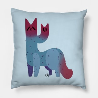 Sunset Cat Cactus :: Canines and Felines Pillow