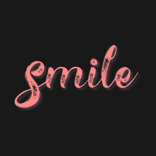 Smile: Pink T-Shirt