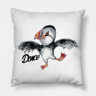 Puffin Dance Pillow