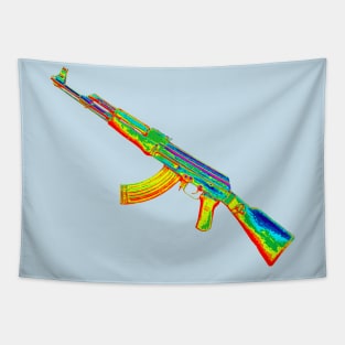 AK47 Rainbow Tapestry