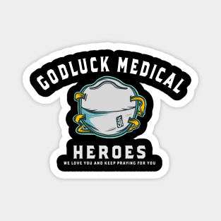 medical heroes Magnet
