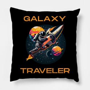 Galaxy Traveler Pillow