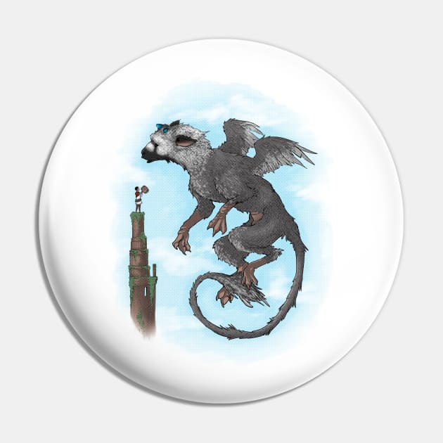 Trico's flight Pin by Leowyl