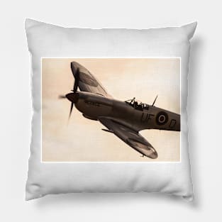 RAF Spitfire up close and personal Pillow