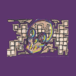 Mardi Gras Skull T-Shirt