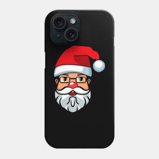 Christmas Santa Claus Face Xmas Cartoon Phone Case