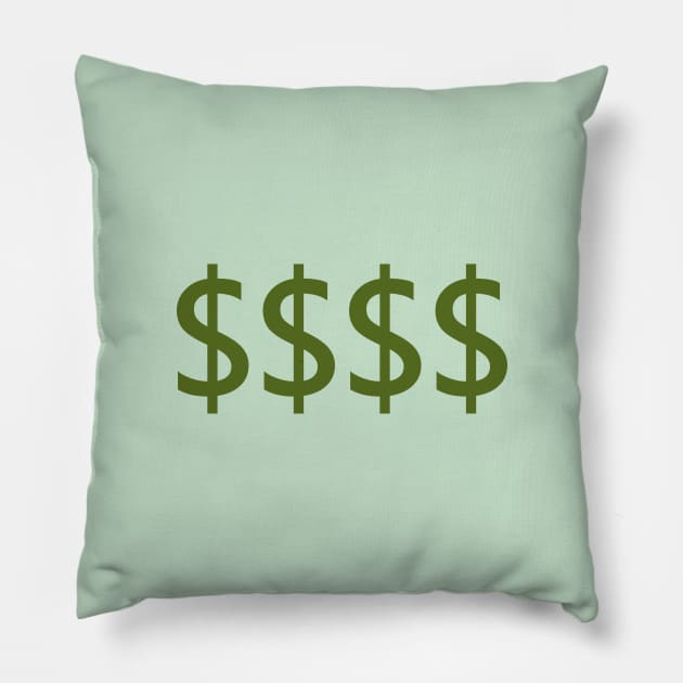 Expensive Person Pillow by Nate's World of Tees