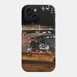 Looking over towards Waverley Railway Station - Edinburgh Phone Case