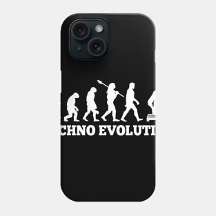 Techno Evolution Music Dance Cross Electronic Trance EDM Phone Case