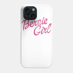 Bernie Girl pink Phone Case