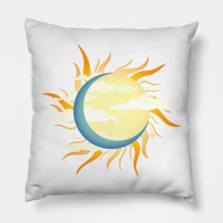 Crescent Sunshine Pillow