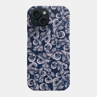 Floral Glitter Pattern Phone Case