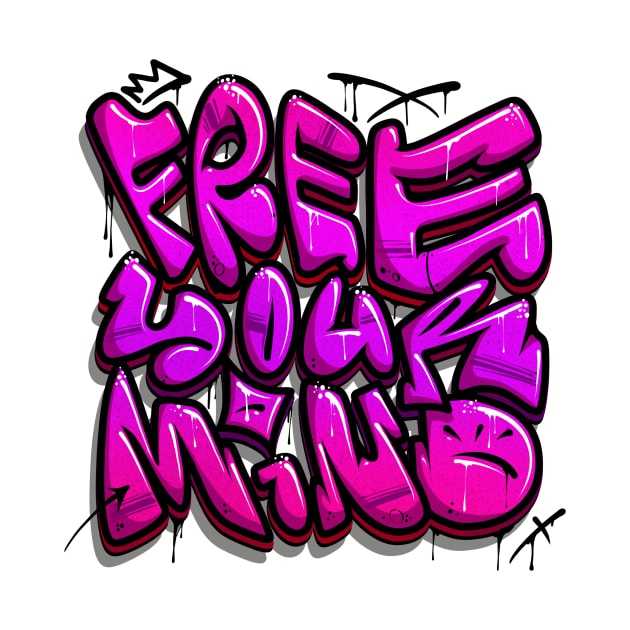 Free your mind by Graffitidesigner