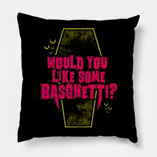 Basghetti - Funny Goth Quote Pillow