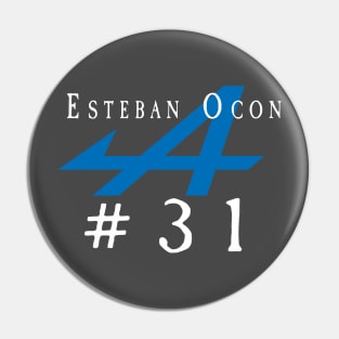 esteban ocon F1 Driver Pin