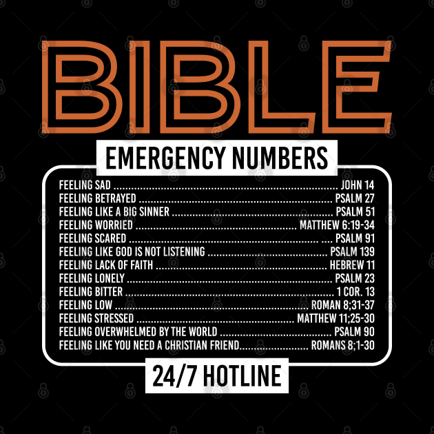 Bible Emergency Numbers by Caskara