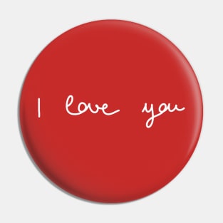 I love you Pin