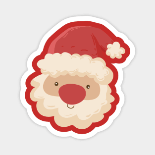 Santa Claus Face Magnet