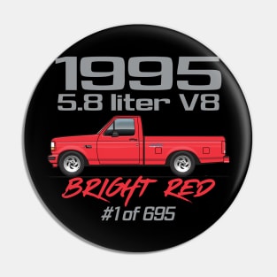 Red 1995 Pin