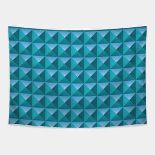 3D Pyramid Pattern 7 Tapestry