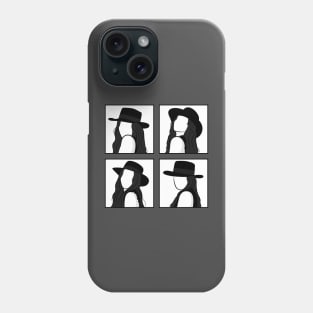 Fearless - Confident Woman Classic Logo Design Phone Case