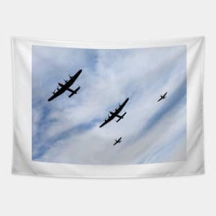 RAF Lancasters and Spitfires Tapestry